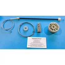 Peugeot 206 CC JOBB hátsó szett erősített műanyag csúszkás