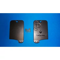 Renault Laguna II kártyatok 3 gombos  (Auto+  Lock) változat elemtartóval