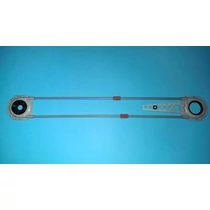 Utólagosan beszerelt elektromos ablakemelőkhöz  Univerzális  SPAL- Track  bowden kompletten (gumi karikával)