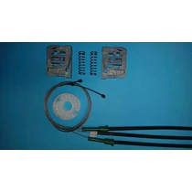 VW Touran Caddy 3 első felújító készlet ERŐSÍTETT csúszkákkal