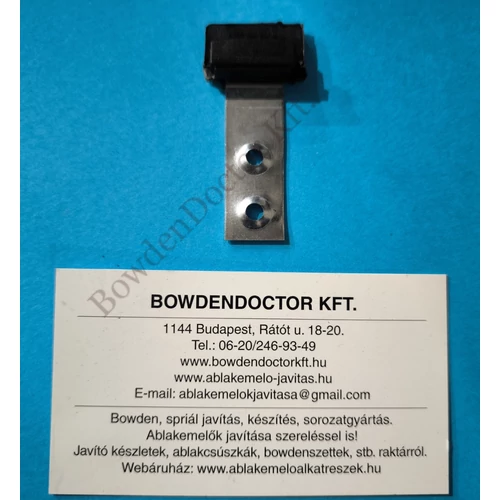 BMW E46 napfénytető fém lemez (közelebi furatos)